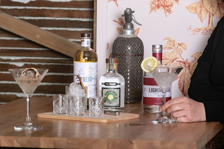 Gin tastings at a local Wairarapa destination 